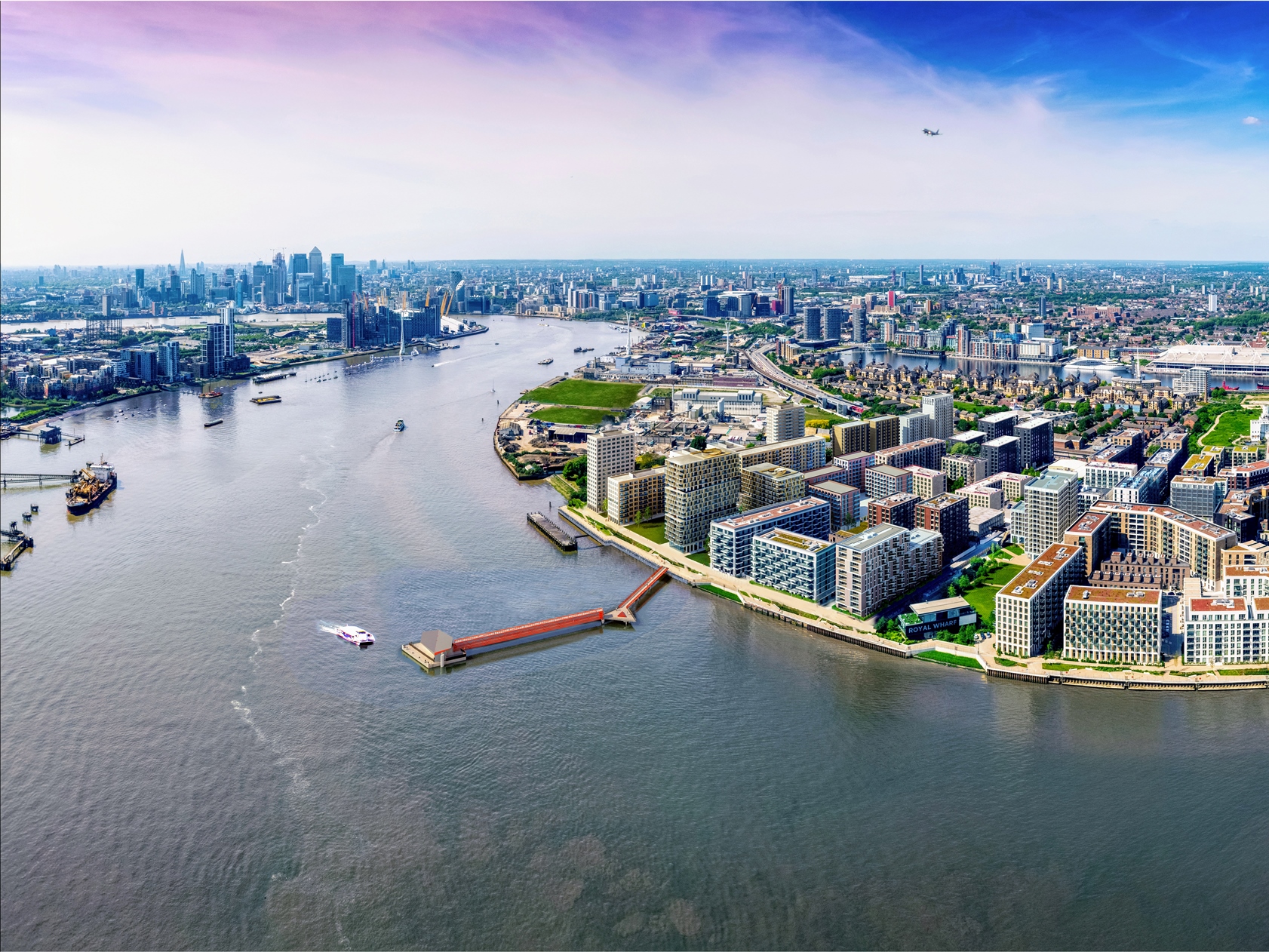 RW DRONE MASTERPLAN Pier