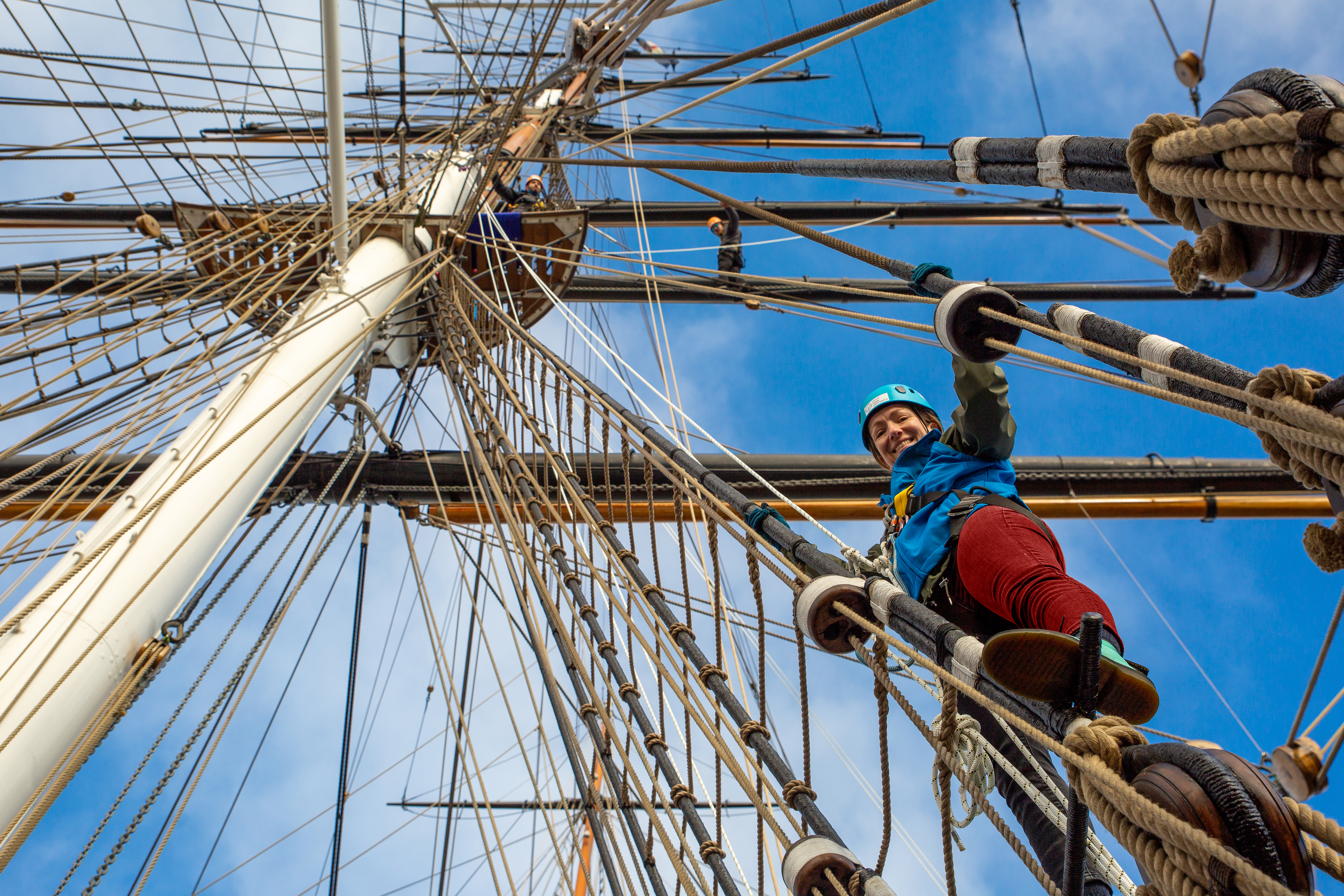 Cutty Sark Rig Climb Experience (2)