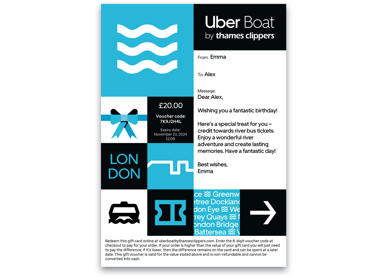 Gift Voucher Example