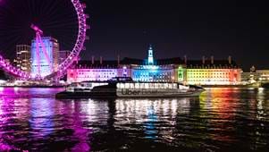London Eye and the River Bus