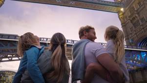 Family at Tower Bridge
